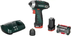 Metabo POWERMAXX BS (x2 батареи) + BITBOX Аккумуляторная дрель