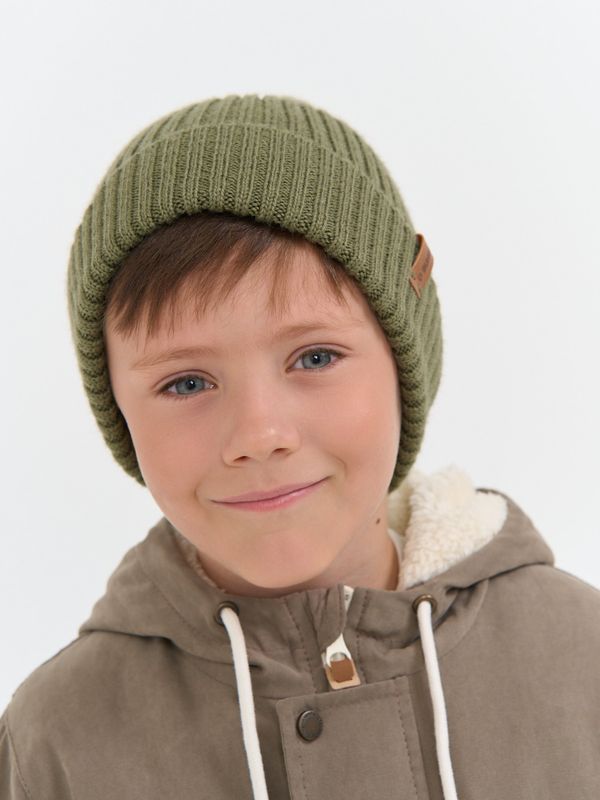 Шапка тыква из смесовой шерсти однослойная 