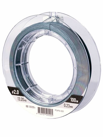 Шок-лидер плетёный Feeder Concept Distance х8 SHOCK LEADER Dark Gray 100/023