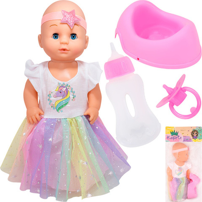 Пупс Miss Kapriz MK30K-C 30 см. с аксесс. в пак.