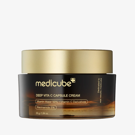 MEDICUBE Осветляющий капсульный крем для лица витамином С Deep Vita C Capsule Cream (55 мл)