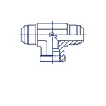 Штуцер PT JIC 1.5/16" NPT 1"