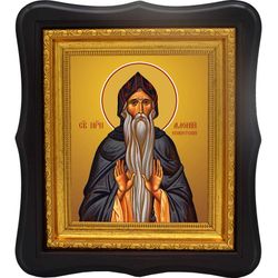 Алоний Египетский преподобный. Икона на холсте.