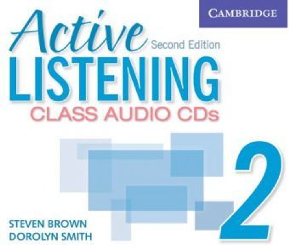 Active Listening 2nd Edition Level 2 Class Audio CD (3)