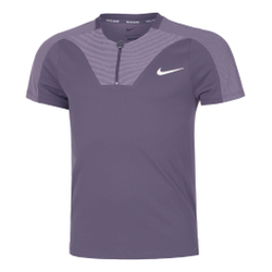 Мужское теннисное поло Nike Dri-Fit Advantage Court Slim UL RG Polo Men - Grey, Lilac