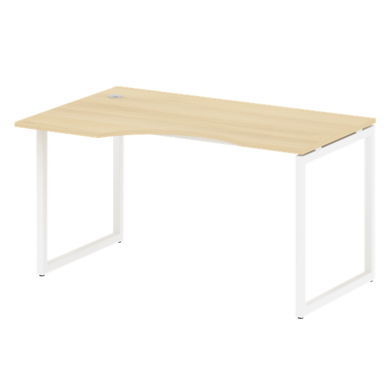 Метал Систем Куатро Стол криволинейный левый на О-образном м/к 40БО.СА-2 (L)