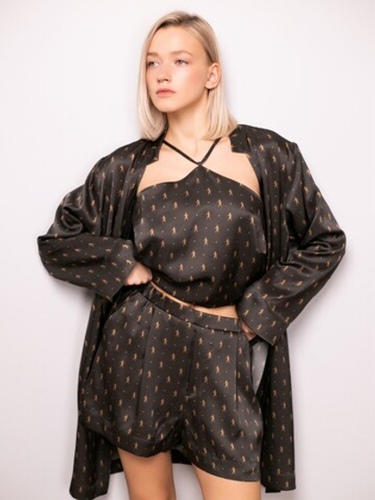 Шорты URBAN SILK (серый)