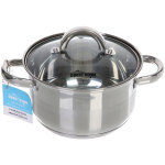 Набор посуды из нержавеющей стали EMMA 3 предмета (3 кастрюли 1,9л, 2,7л, 3,6л), DH14-3