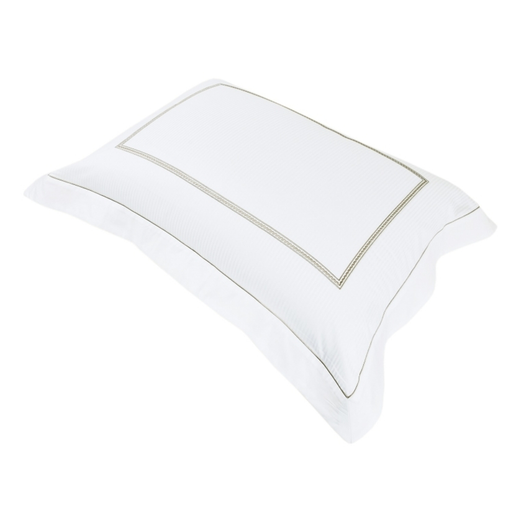 Наволочка декоративная 50x70 Hamam Marine white/vapour белый/дым