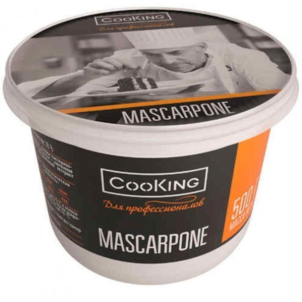 Сыр МАСКАРПОНЕ "cooking 83%" (500гр/упак), 1 шт