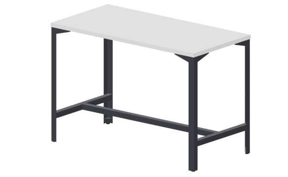 Высокий стол 158х78х106см, столешница 3,6см