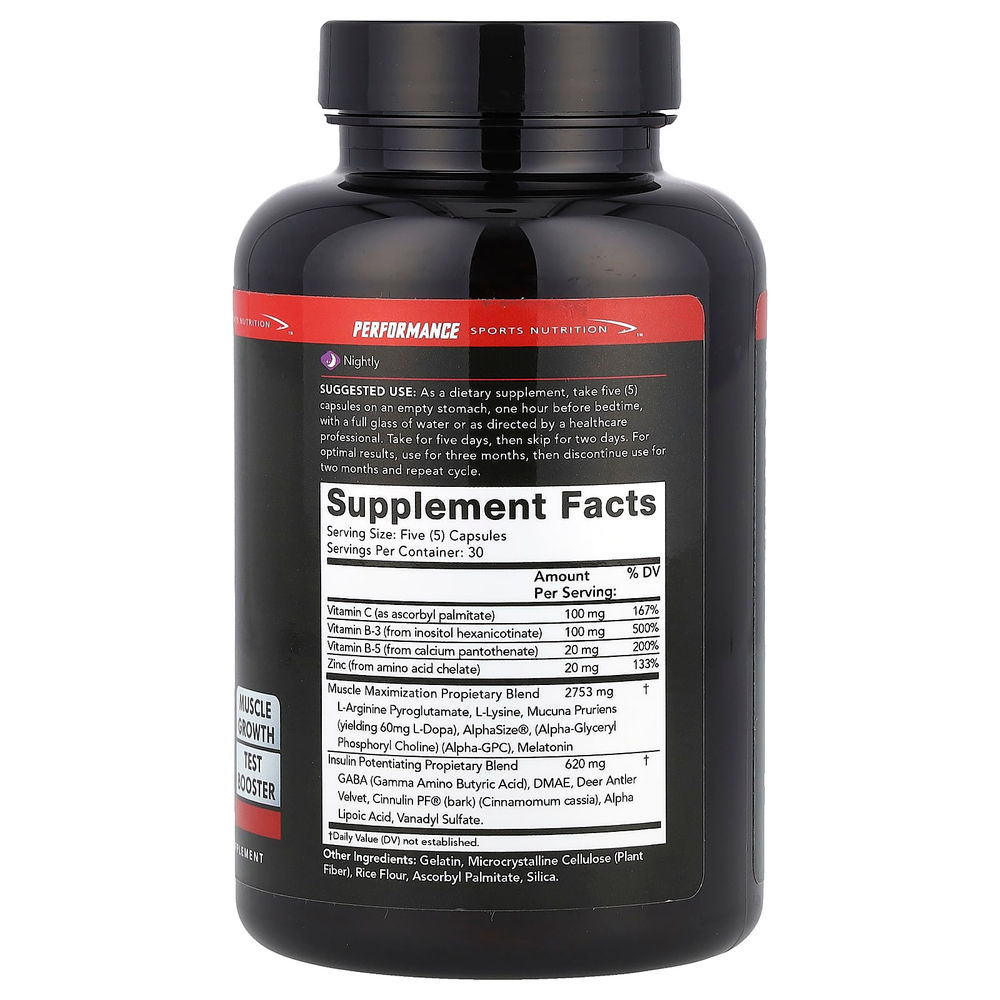 Olympian Labs, динамический гормон роста человека, 150 капсул