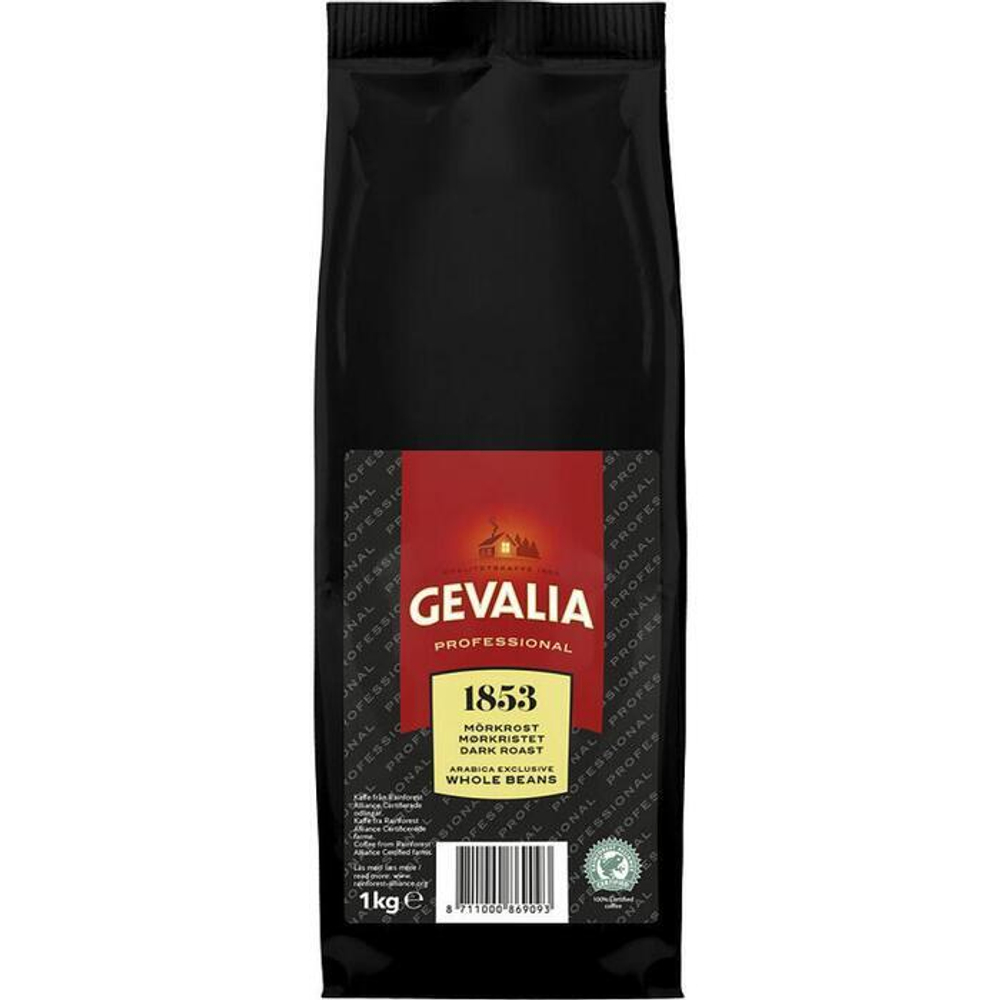 купить Кофе в зернах Gevalia 1853, 1 кг (Гевалия)