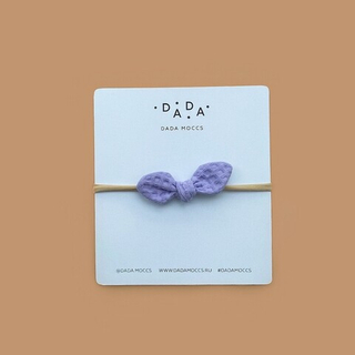 Лавандовый бантик "Билибин"