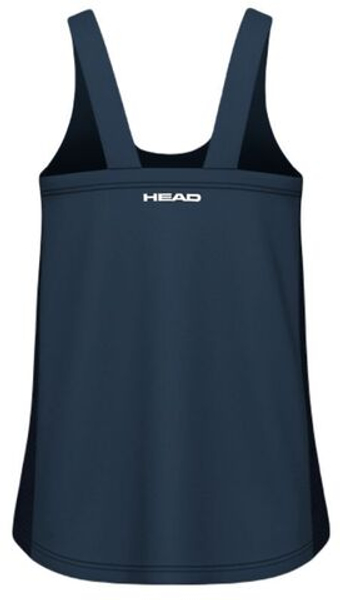 Футболка для девочки теннисная Head Girls Spirit Tank - небесный