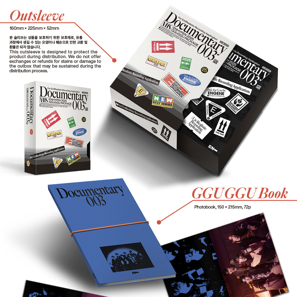 Набор ENHYPEN - 2025 GGU GGU PACKAGE