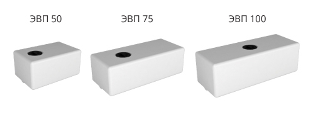 Емкость пластиковая пищевая ЭкоПром ЭВП 50 л. прямоугольная (38x59x28см;белый) - арт.555625