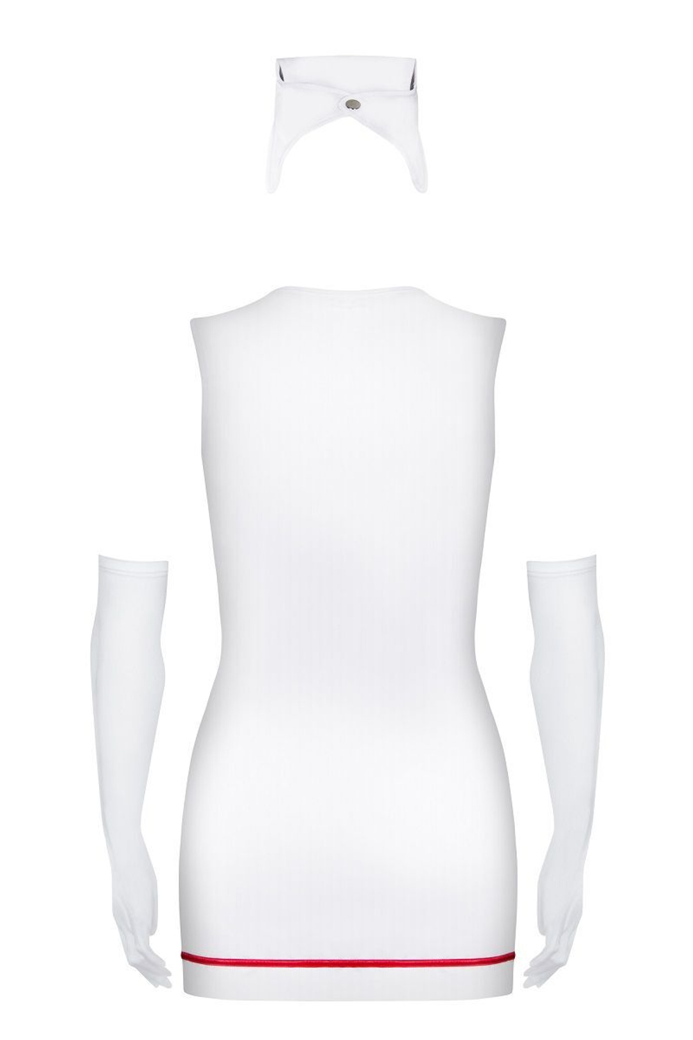 Игровой костюм доктора скорой помощи Emergency (Размер: S-M) (Цвет: белый с красным)