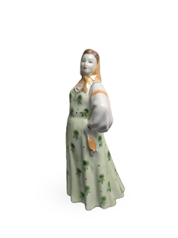 Фарфоровая статуэтка "Плясунья Даша" (Дулёво)