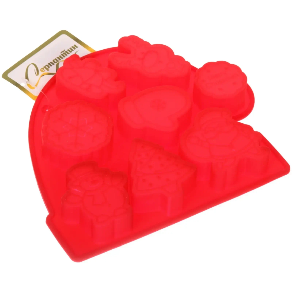 Форма силиконовая «Новогодний колпак» 19,5*18,3*2,3см