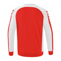 Мужская кофта теннисная Erima Six Wings Sweatshirt Men - White, Red