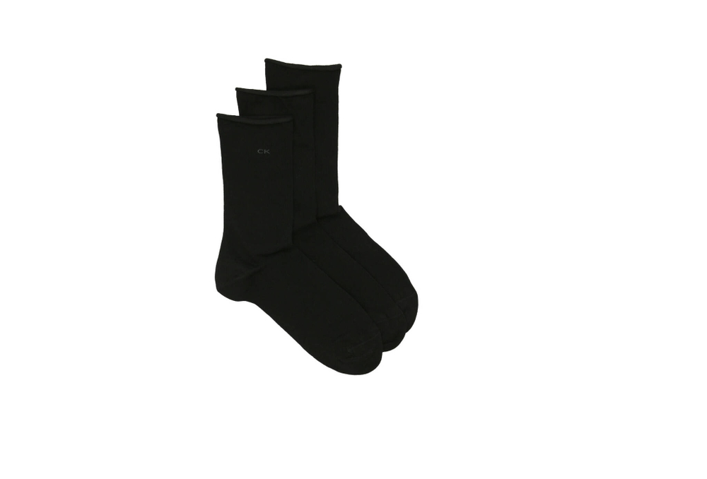 носки 3 пары Calvin Klein - черный(701218770)