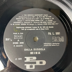 Винтажная виниловая пластинка LP Mina 1 + 1, Altro, Dalla Bussola (Италия 1972)