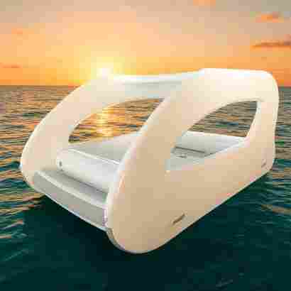 Надувной эко-катер, электро-лодка BatutMaster WaterRelax, дальность до 185 км