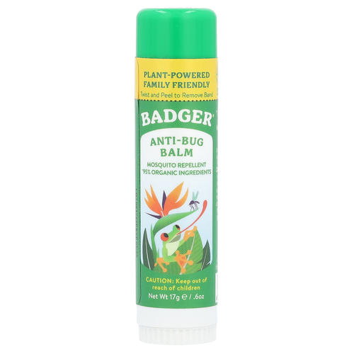 Badger, After-Bug, бальзам от укусов насекомых, 17 г (0,6 унции)