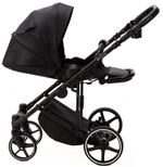 Детская коляска Adamex Zico New 2 в 1 ZN-TK53 (ЧЕРНЫЙ)