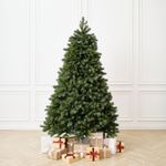 Елка с гирляндой встроенной «La Manche» (Литая хвоя) от 1,8 м до 2,7 м