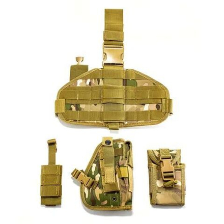 Кобура набедренная на платформе Molle мультикам