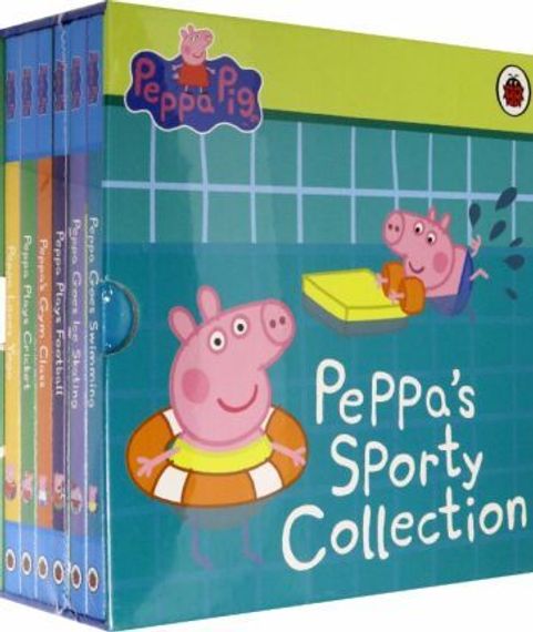 Peppa&#39;s Sporty Collection. 6-board book box
