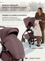 Коляска 3 в 1 Sweet Baby SBL Elegante Therma Colore + автокресло Premier Grey Mokka