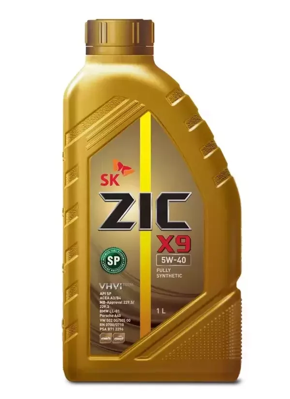 Масло моторное синтетическое  ZIC  X9 5W40 SP 1л