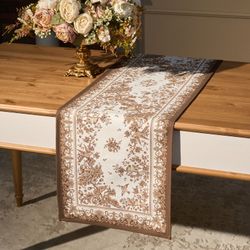 ДОРОЖКА " ROYAL GARDEN" 40Х146СМ ,БЕЛЫЙ ,100% ХЛОПОК ,ТВИЛ С ПРОПИТКОЙ