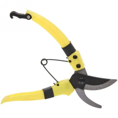 Секатор плоскостной 7» (18см) «Эконом» пластиковые ручки ДоброСад