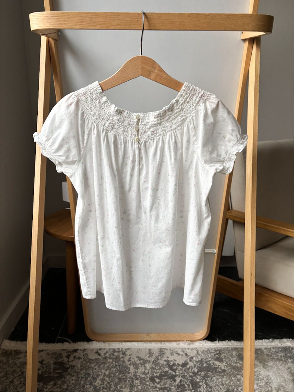 Хлопковая блузка Bonpoint, 128