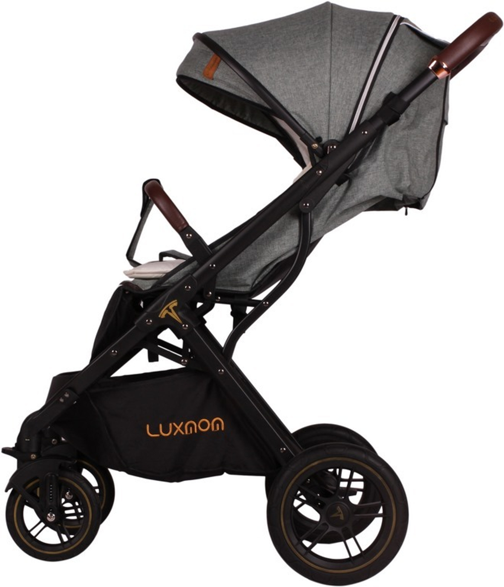 Прогулочная коляска luxmom 609 Зеленый текстиль