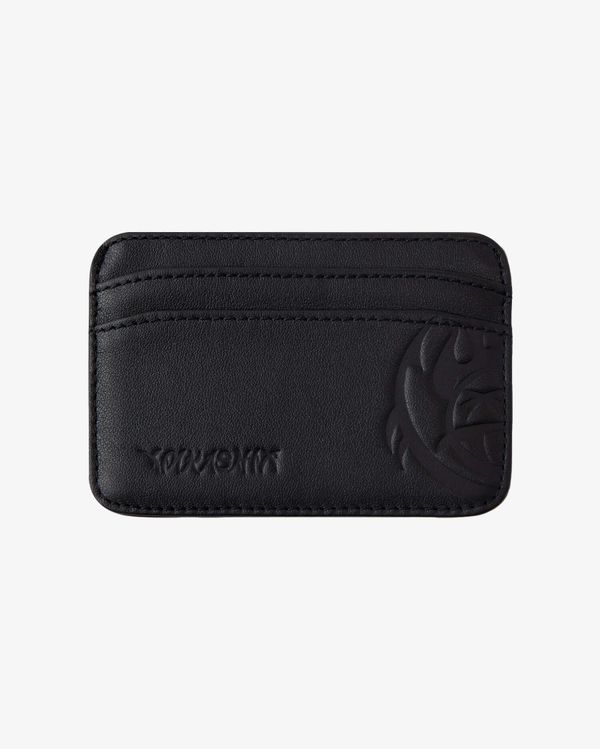 Кардхолдер Гладкая кожа черный - фото 1