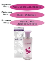 Туалетная вода для женщин КПК "MOLECULE" 60мл Россия