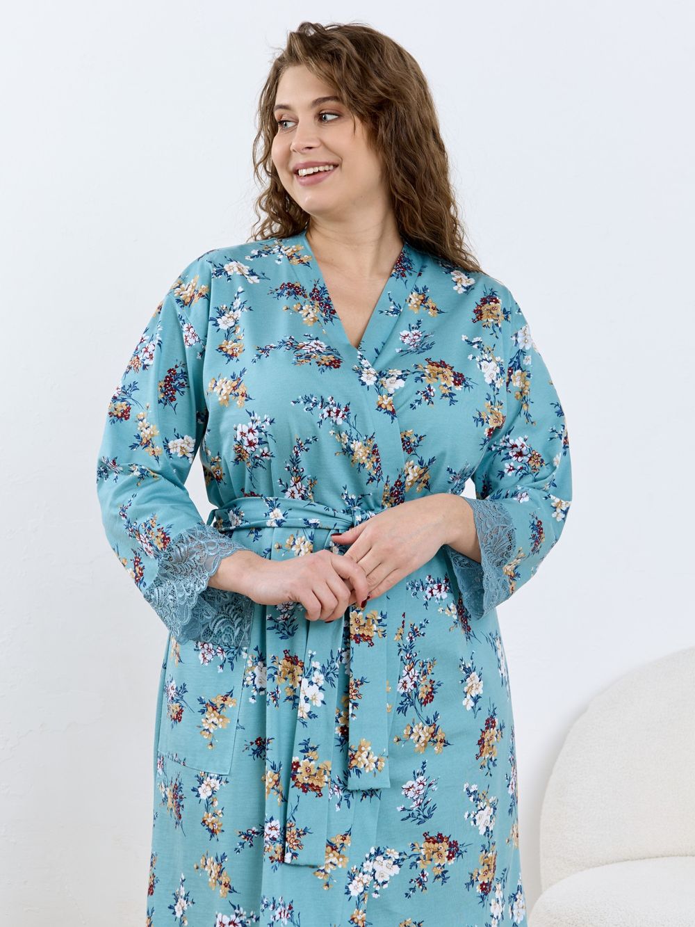 Халат Айрис-3 Виотекс ГОЛУБОЙ