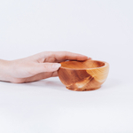 Маленькая деревянная чаша Art of Siberia из сибирского кедра. T38