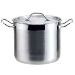 Кастрюля 11 л 26*21 см EcoLine с крышкой нерж. 18/0 ИНДУКЦИЯ P.L. Proff Cuisine