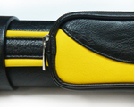 Тубус на 1 кий Меркури CLUB (1 карман) (черный/желтый)