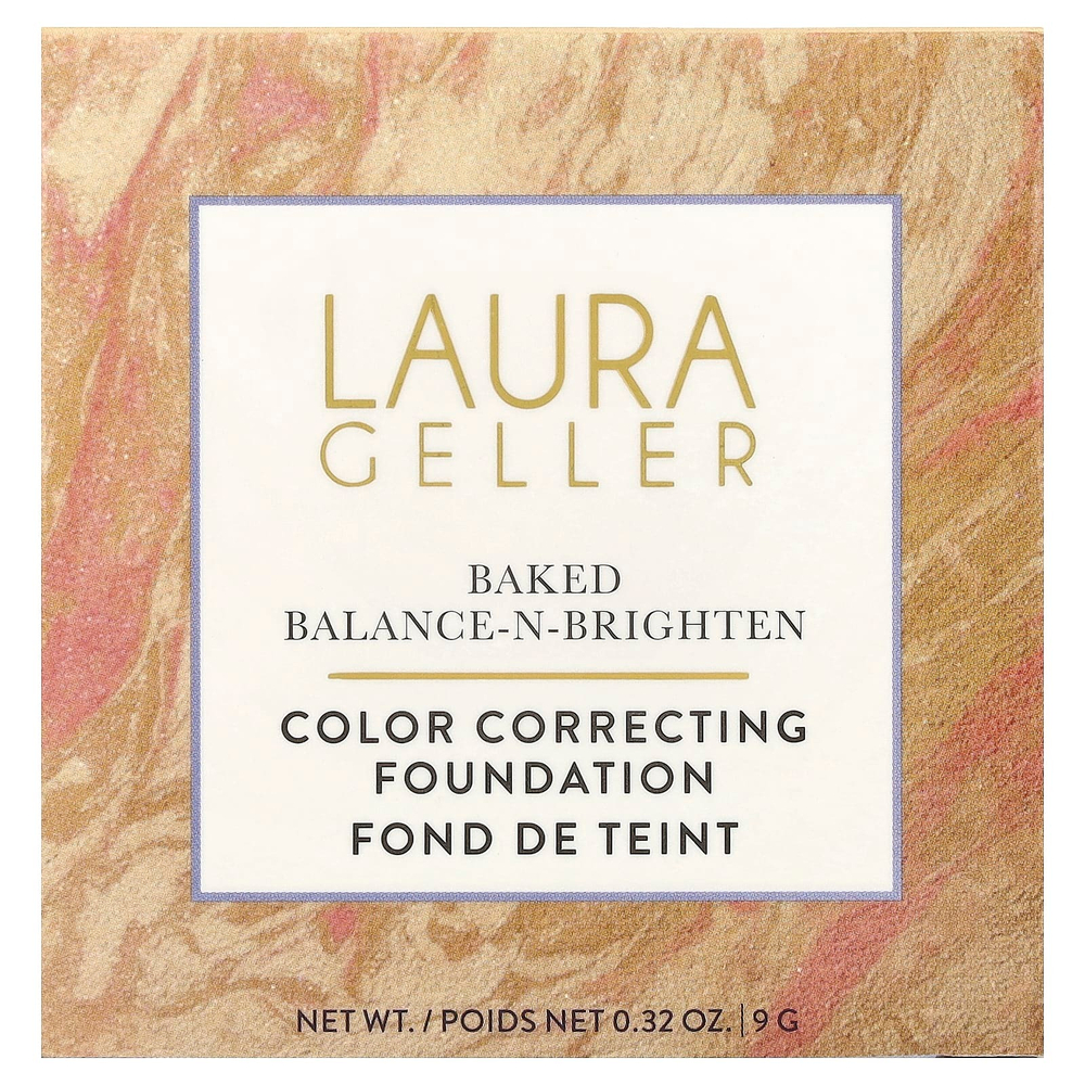 Laura Geller, Baked Balance-N-Brighten, тональная основа для коррекции цвета, фарфор, 9 г (0,32 унции)