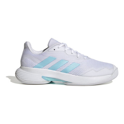 Женские теннисные кроссовки adidas CourtJam Control Carpet Shoe Women - White, Turquoise