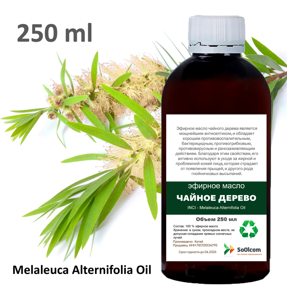 Эфирное масло чайного дерева / Melaleuca Alternifolia Oil