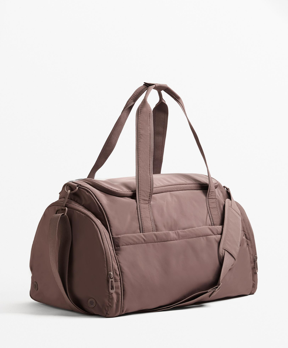 Oysho Спортивная сумка с боковыми карманами, розовый