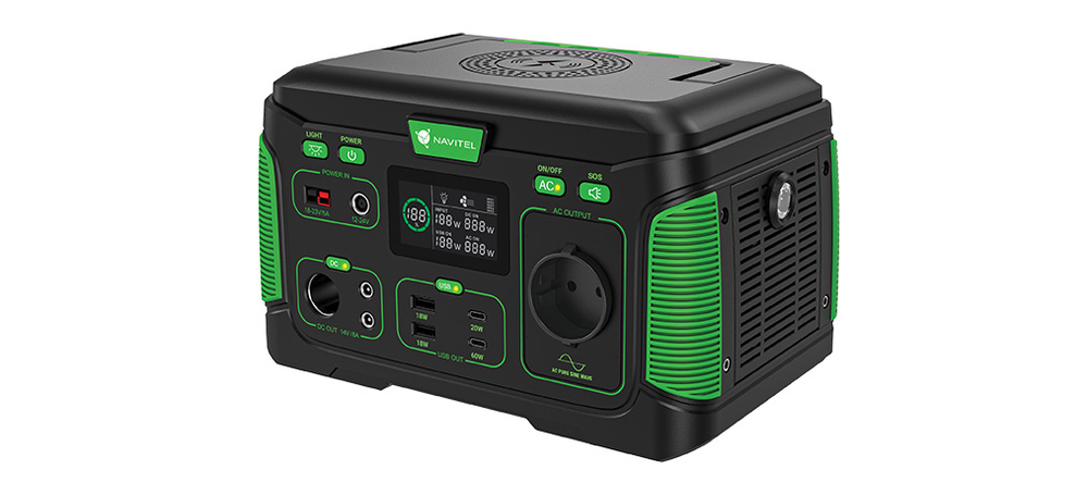 Портативная станция питания NAVITEL NS500, 500 Вт